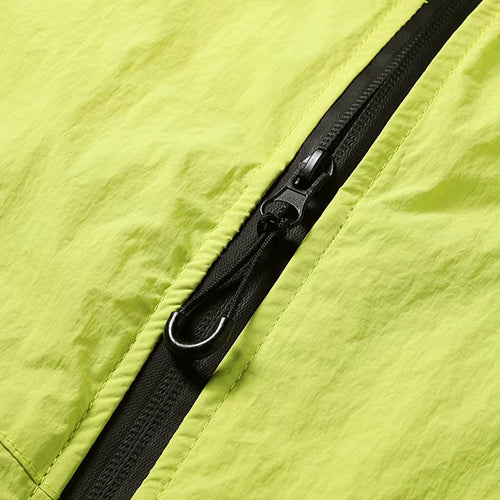 Windbreaker Sweat Suit Clothing Manufacturers Custom Logo Outdoor Waterproof Tracksuits UV Protection Baggy Short Men'S Sets